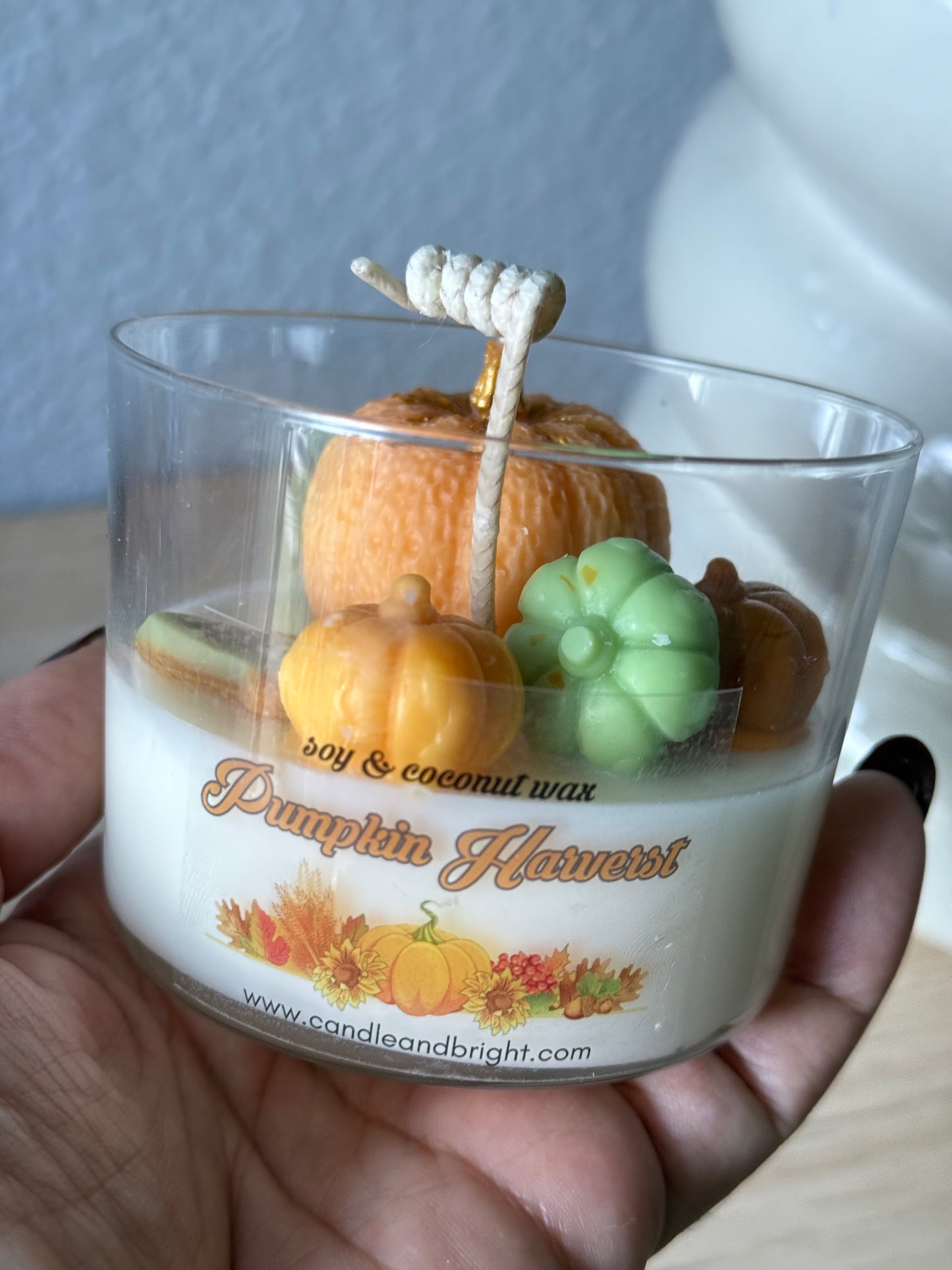 Fall Candles, Pumpkin Glow