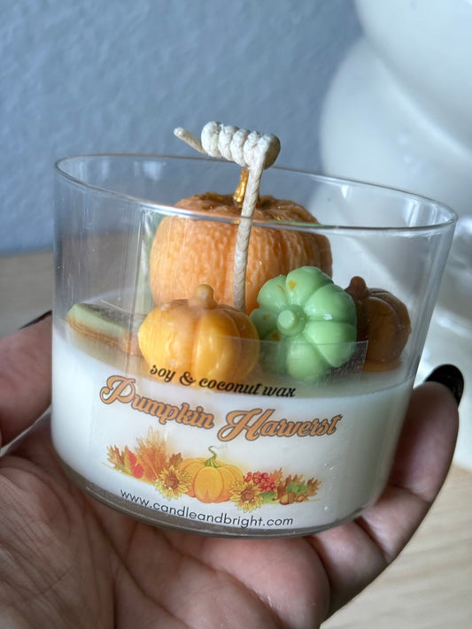 Fall Candles, Pumpkin Glow