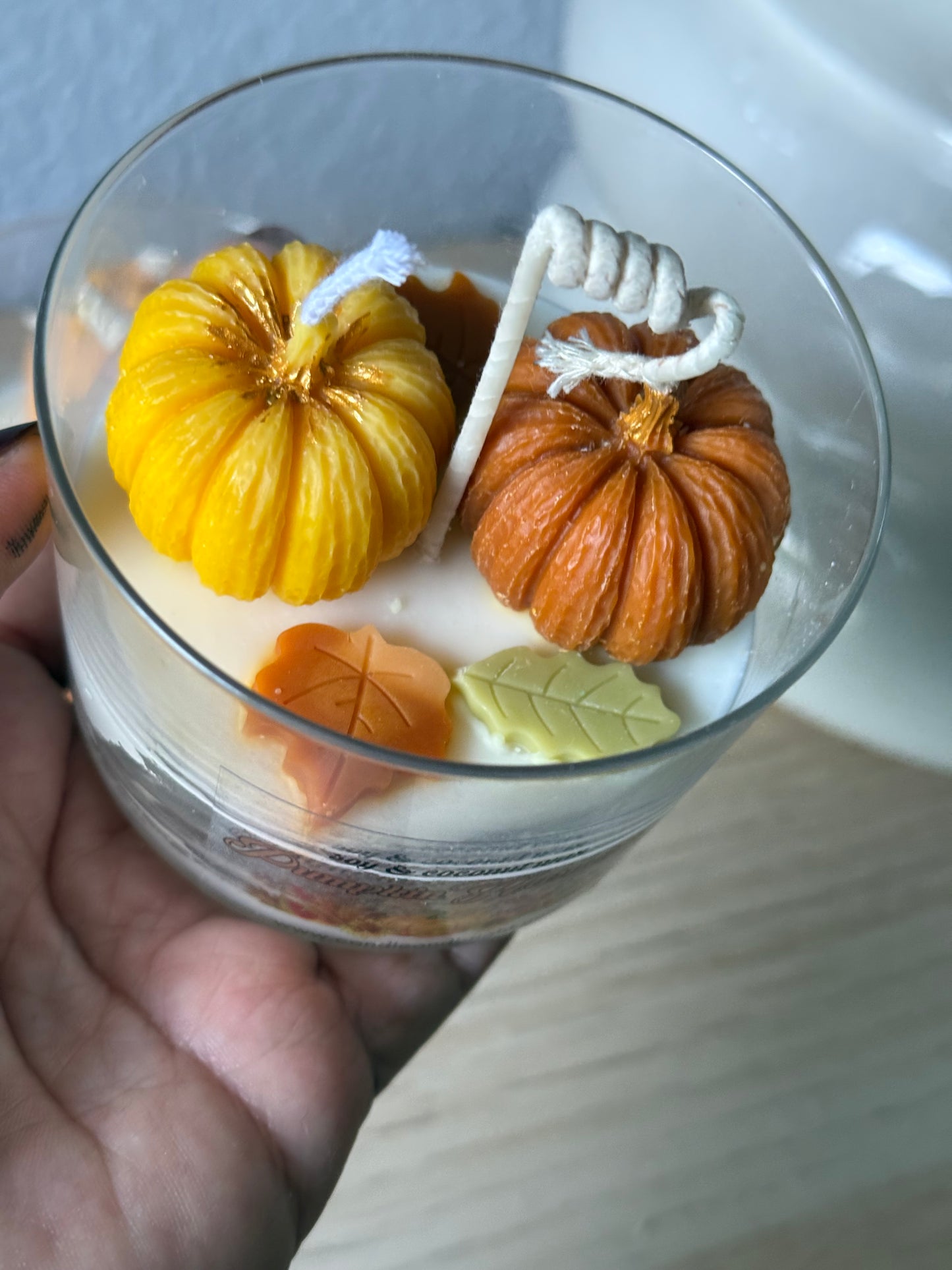 Fall Candles, Pumpkin Glow