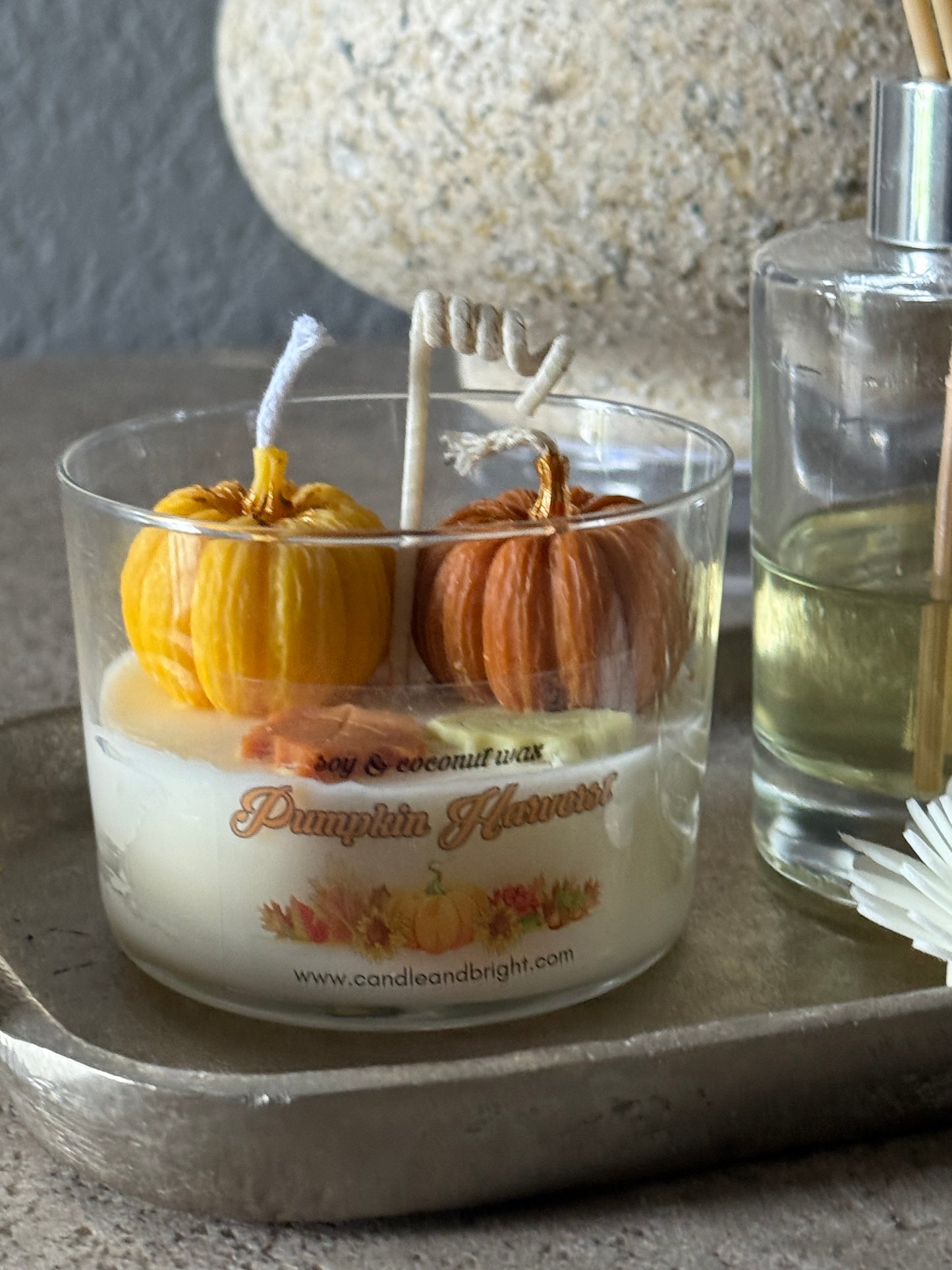 Fall Candles, Pumpkin Glow