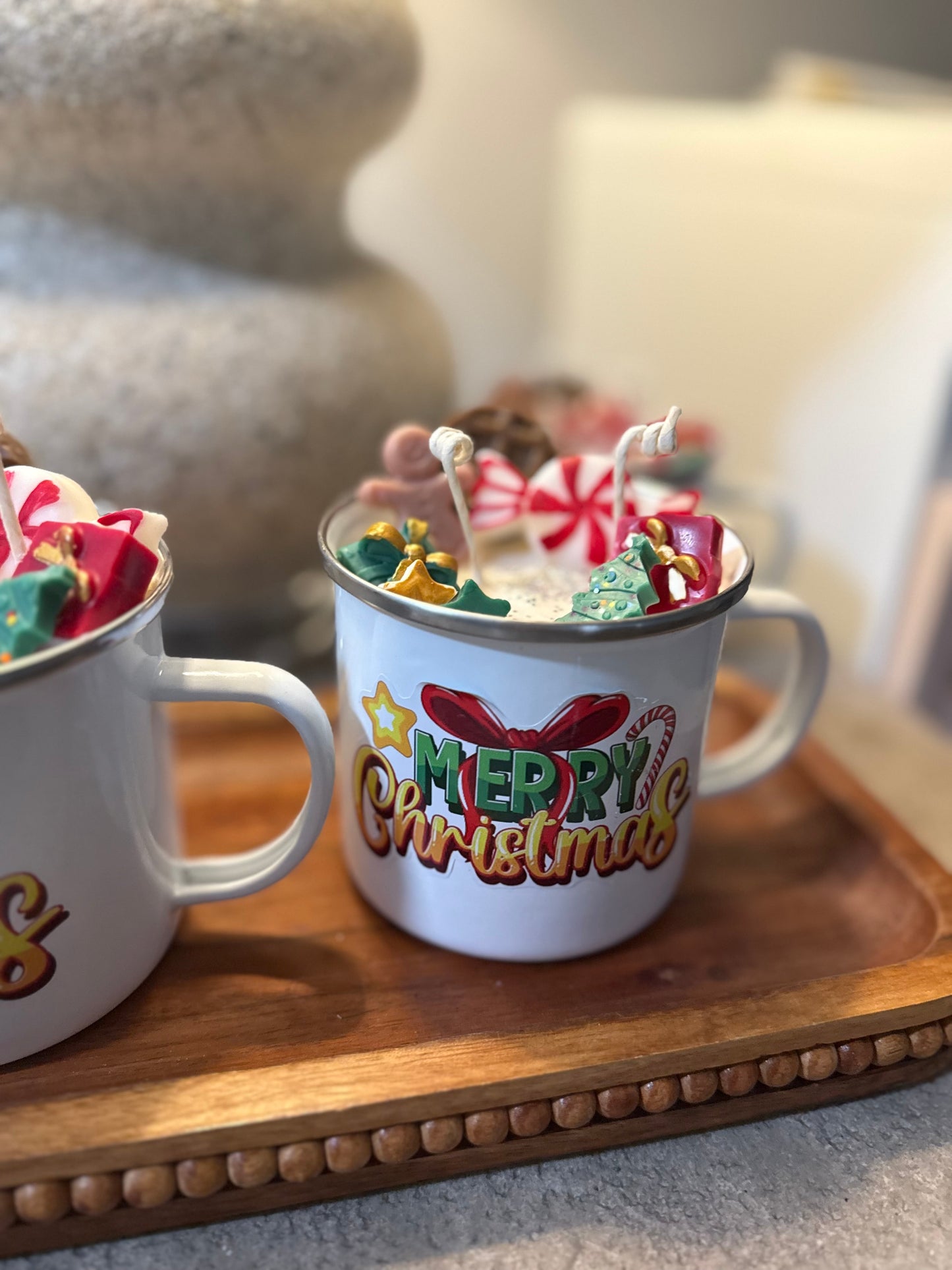 Christmas Handmade Candle