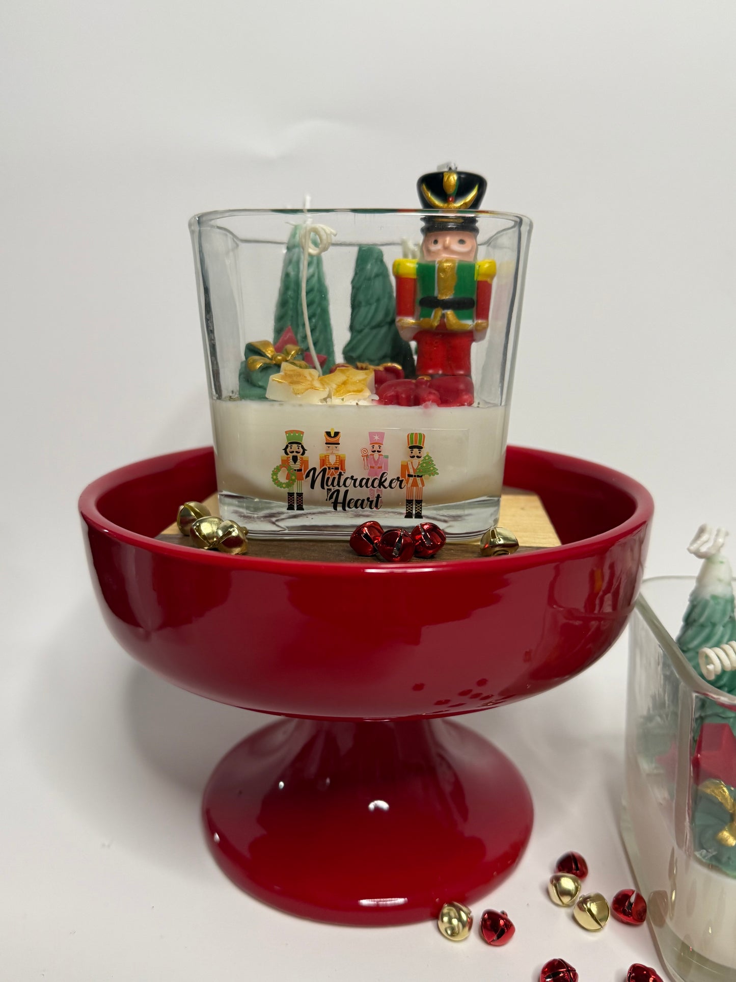 Christmas Nutcracker  Handmade Candle