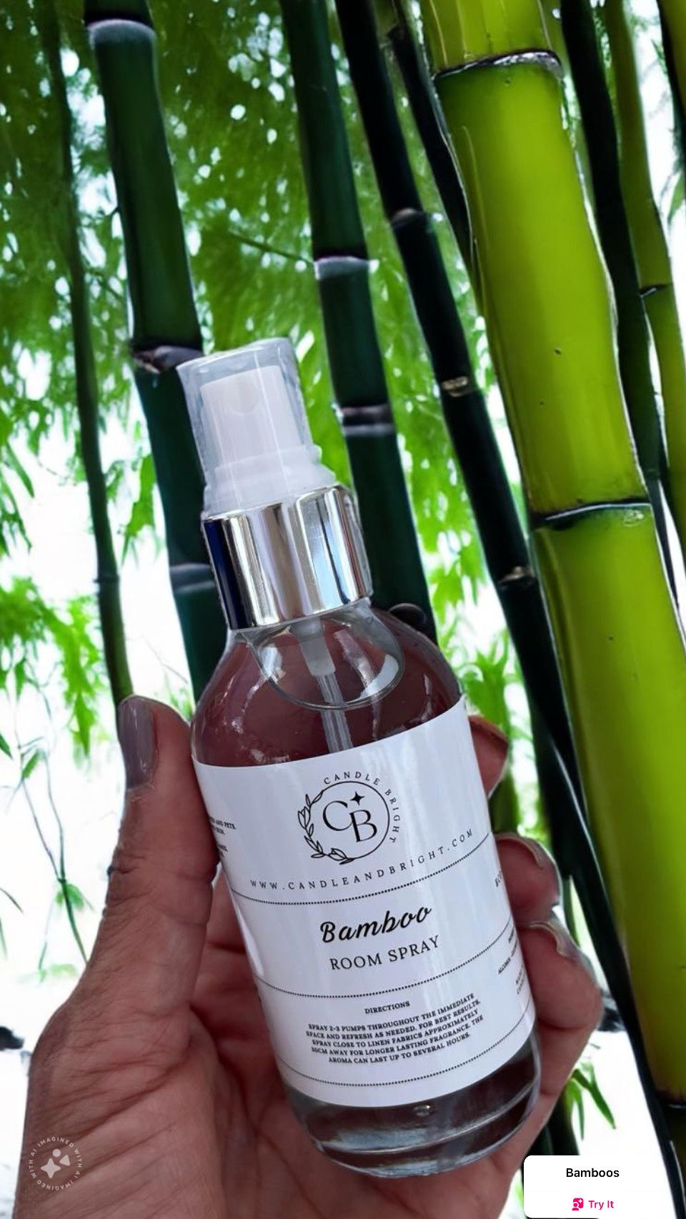 Eco-Friendly 4 oz Room Spray β Natural and Refreshing Scent