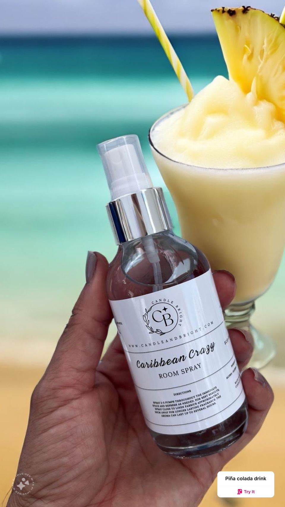 Eco-Friendly 4 oz Room Spray β Natural and Refreshing Scent