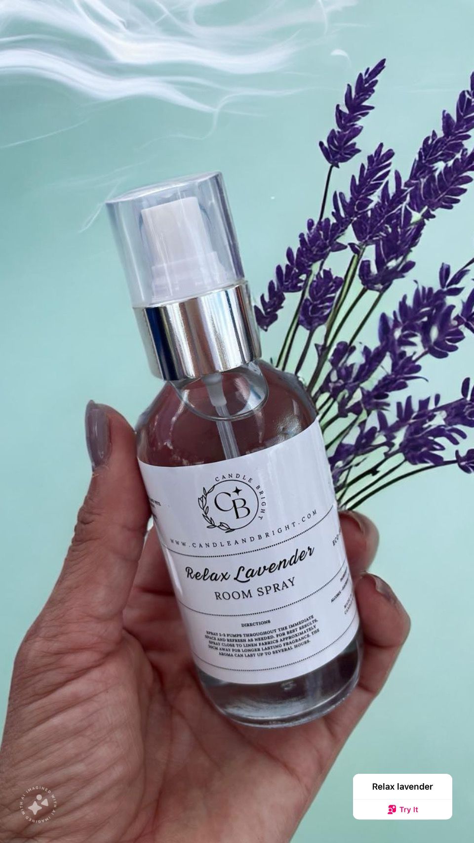 Eco-Friendly 4 oz Room Spray β Natural and Refreshing Scent