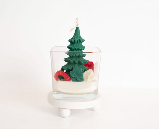 Christmas Tree Handmade Candle