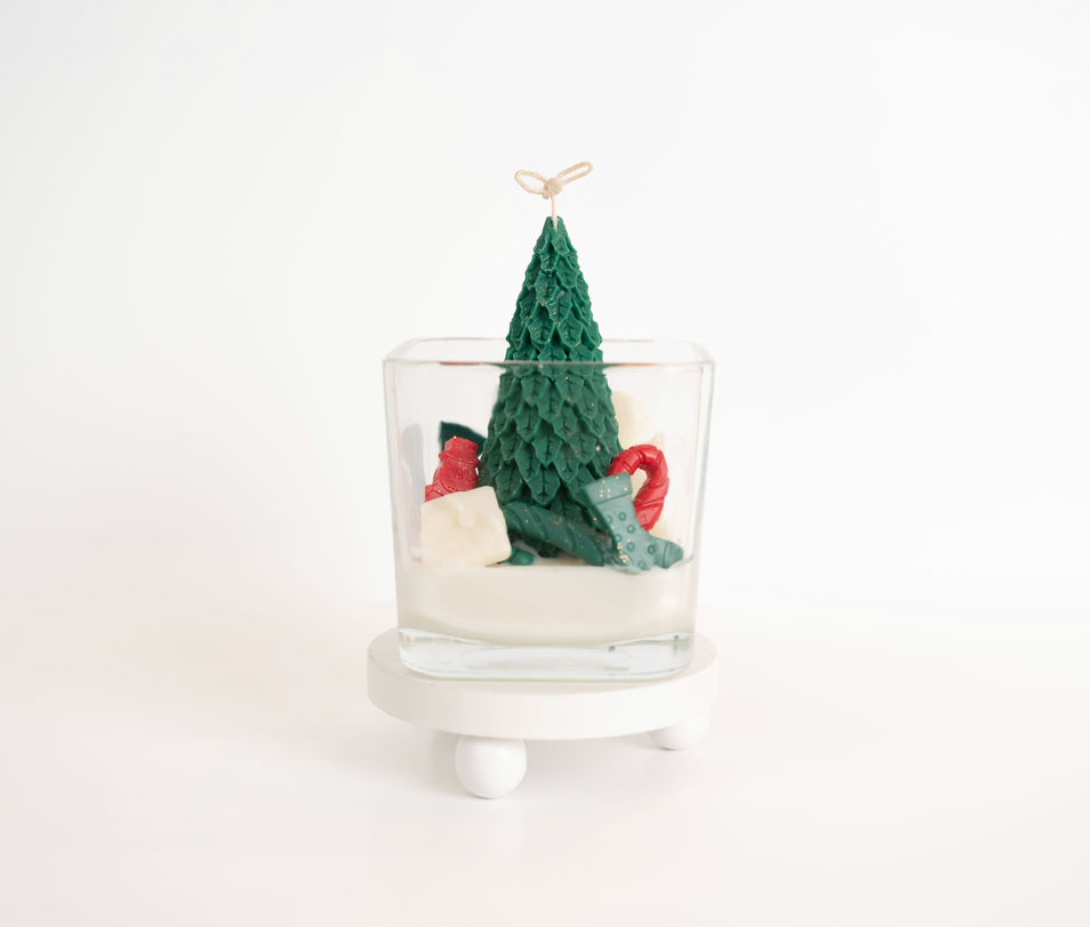 Christmas Tree Handmade Candle
