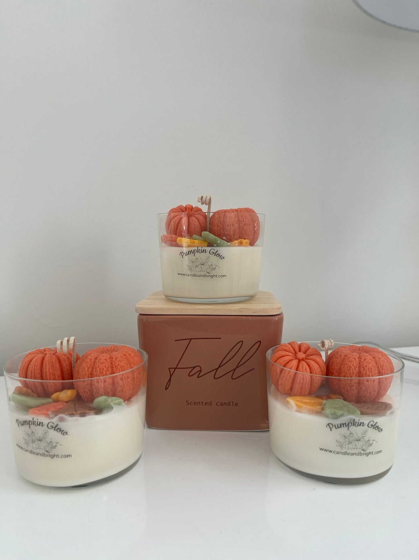 Fall Candles, Pumpkin Glow