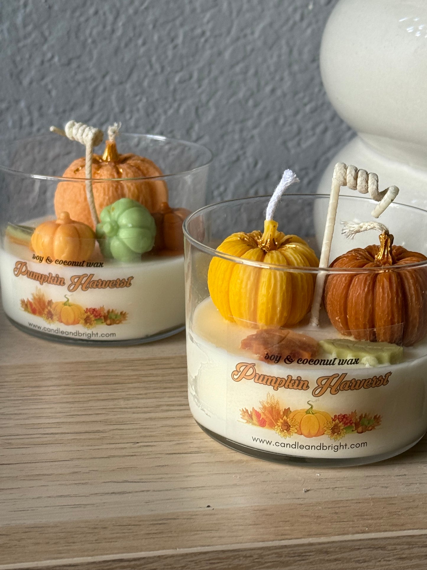 Fall Candles, Pumpkin Glow