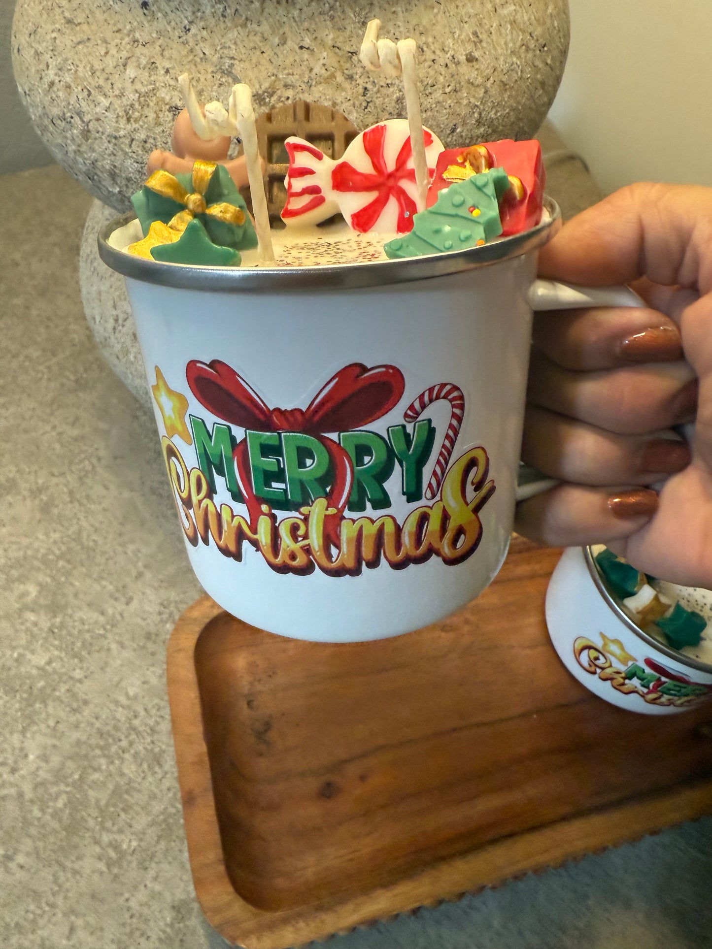 Christmas  Handmade Candle