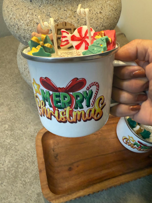 Christmas  Handmade Candle