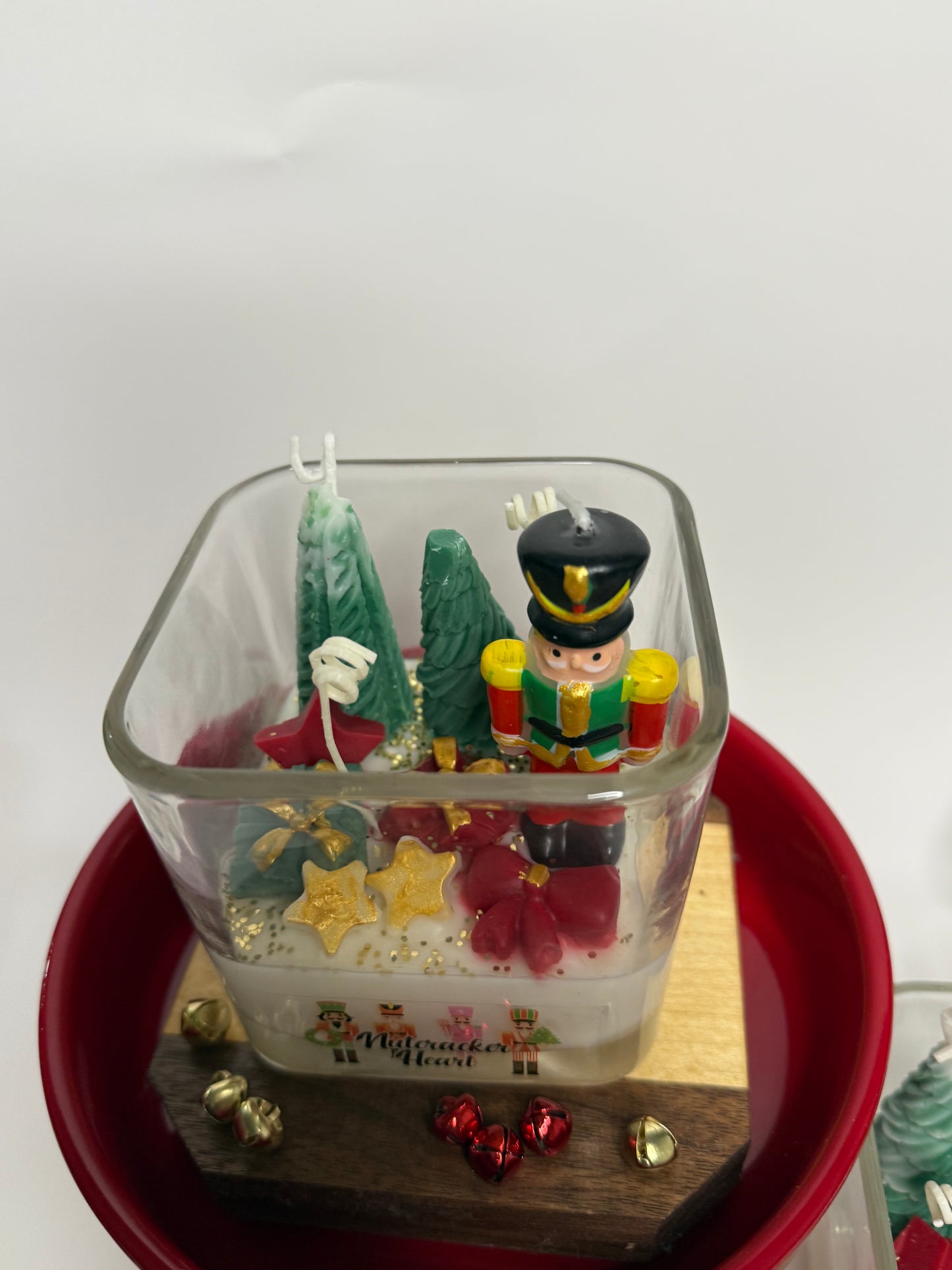 Christmas Nutcracker  Handmade Candle