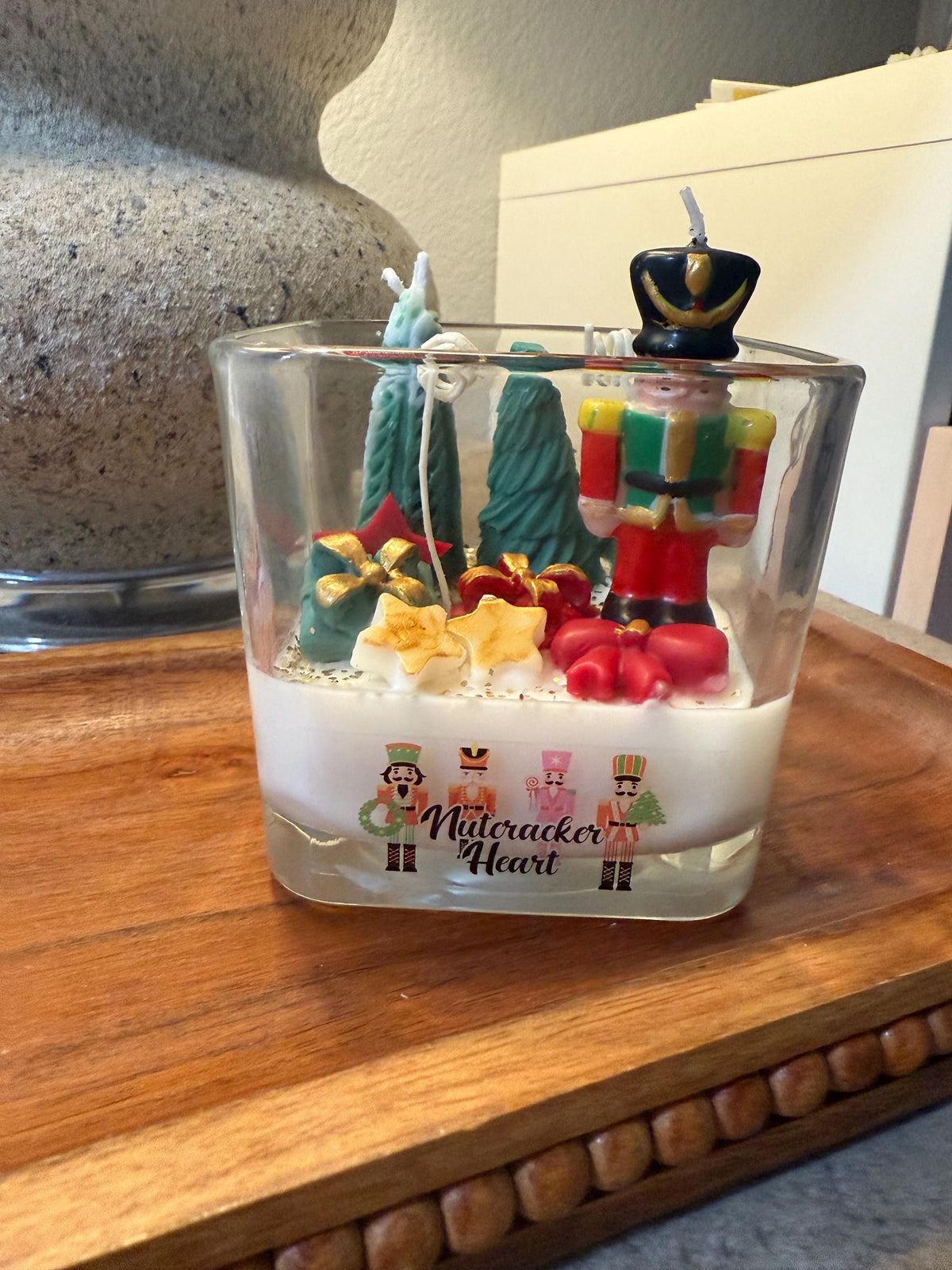 Christmas Soy Candle – Nutcracker Holiday Candle Gift