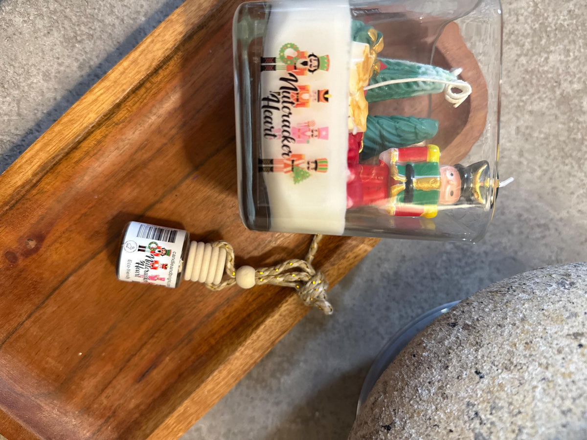 Christmas Soy Candle – Nutcracker Holiday Candle Gift