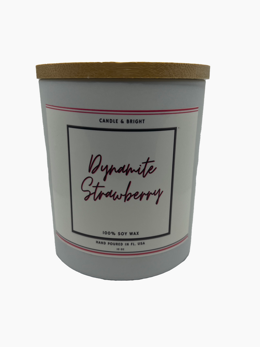 Dynamite Strawberry Candle